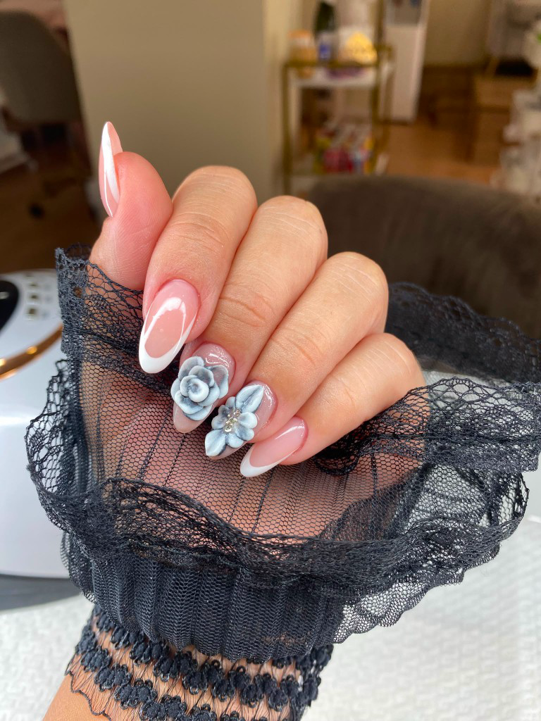 Puesta nueva gel o acrílico + pedicura SPA